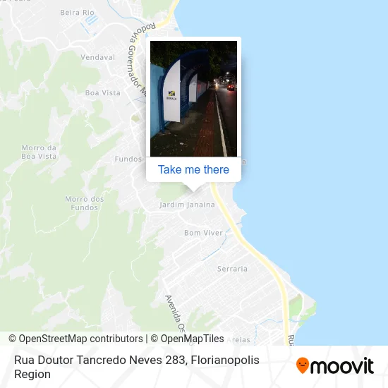Rua Doutor Tancredo Neves 283 map