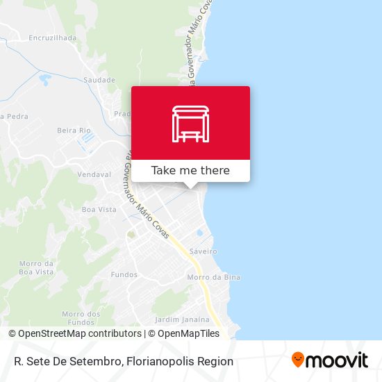R. Sete De Setembro map