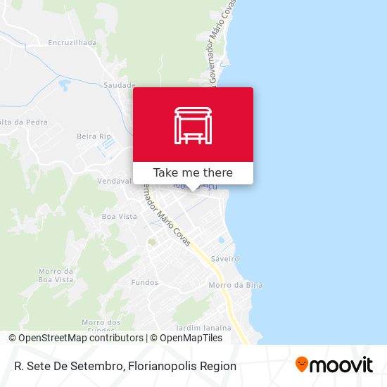 R. Sete De Setembro map