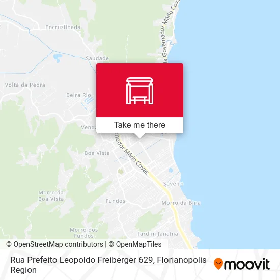 Rua Prefeito Leopoldo Freiberger 629 map