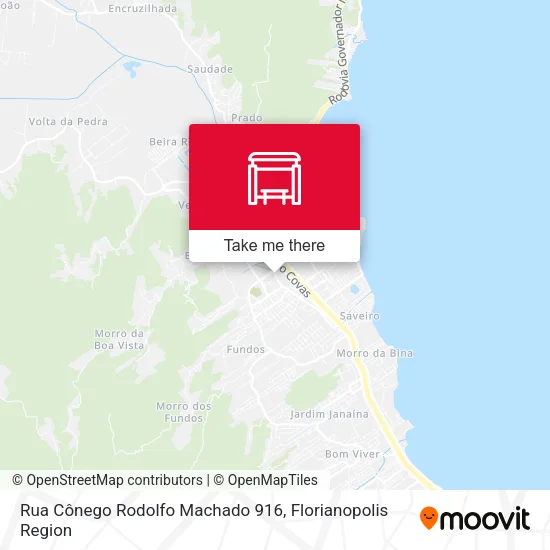 Rua Cônego Rodolfo Machado 916 map