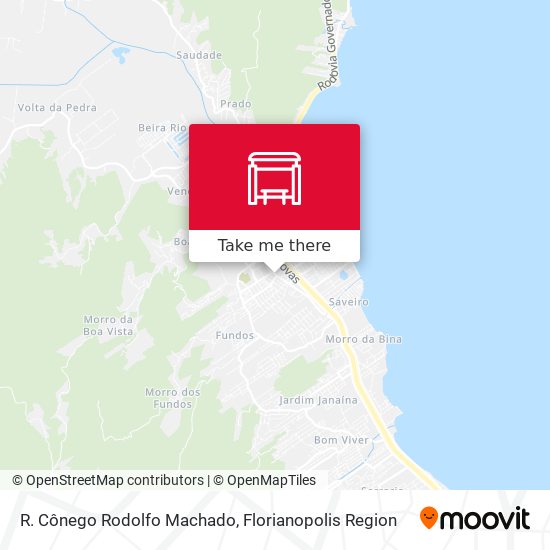 R. Cônego Rodolfo Machado map