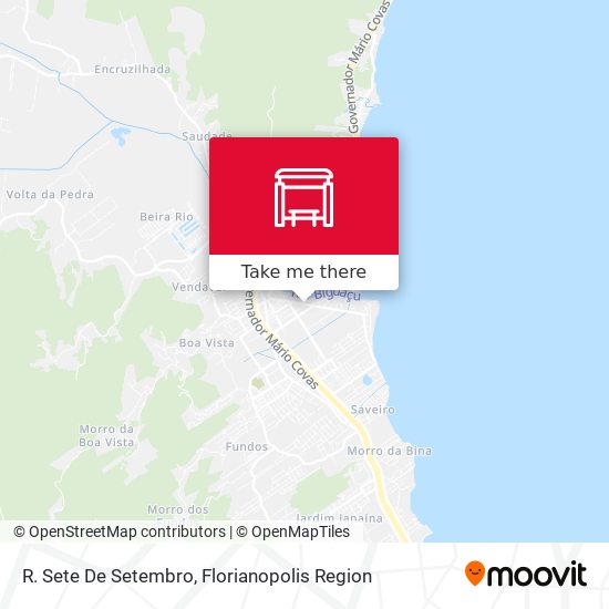 R. Sete De Setembro map