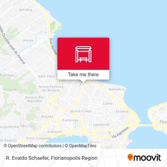 R. Evaldo Schaefer map