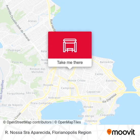 R. Nossa Sra Aparecida map