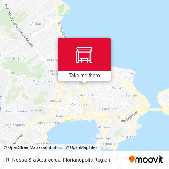 R. Nossa Sra Aparecida map