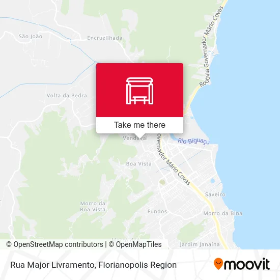 Rua Major Livramento map