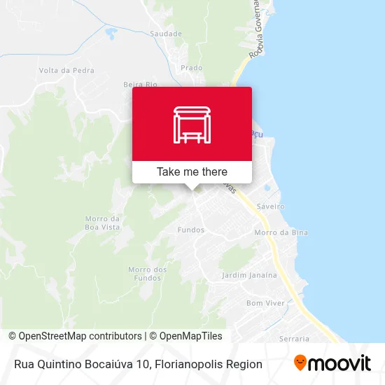 Rua Quintino Bocaiúva 10 map
