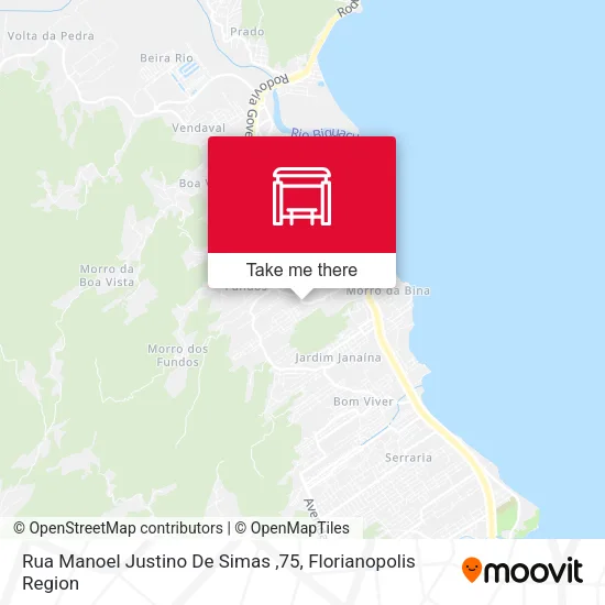 Rua Manoel Justino De Simas ,75 map