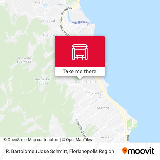 R. Bartolomeu José Schmitt map