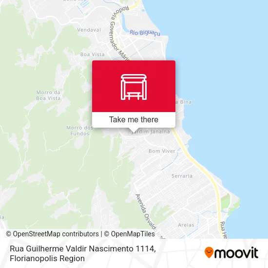 Rua Guilherme Valdir Nascimento 1114 map