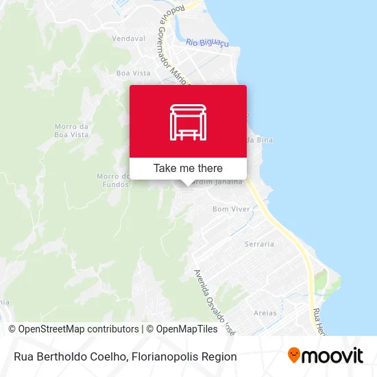 Rua Bertholdo Coelho map