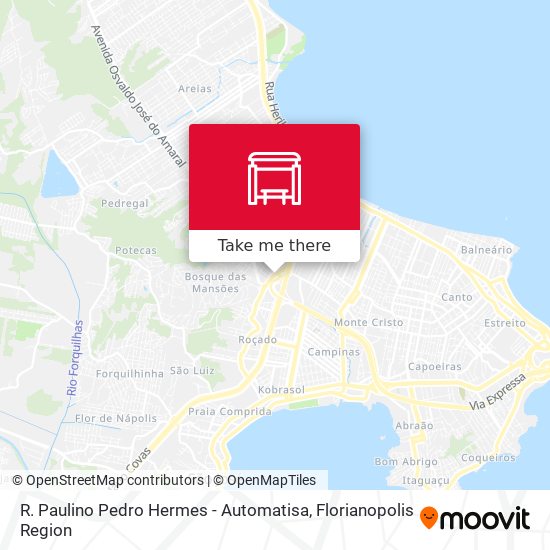 R. Paulino Pedro Hermes - Automatisa map