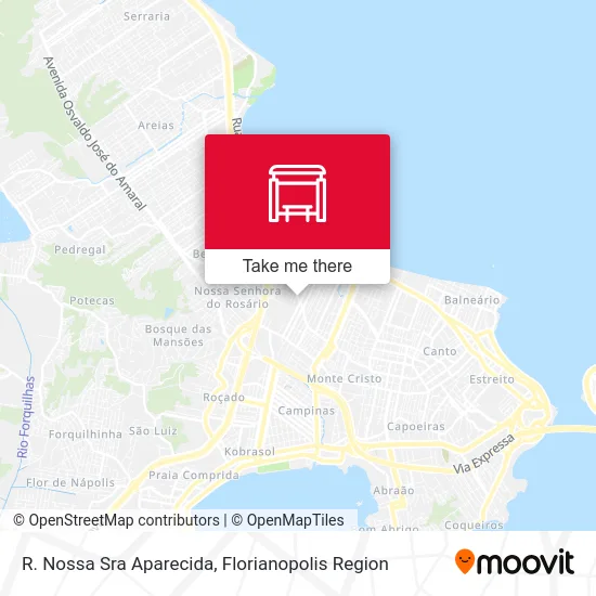 R. Nossa Sra Aparecida map