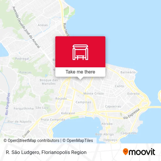 R. São Ludgero map