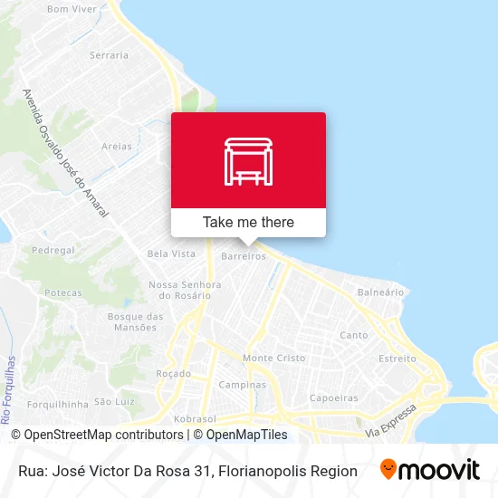 Rua: José Victor Da Rosa 31 map