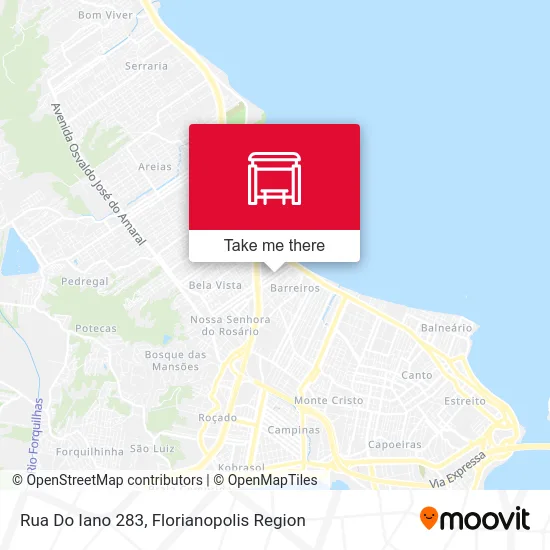 Rua Do Iano 283 map