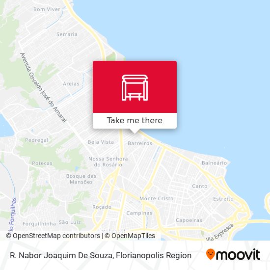 R. Nabor Joaquim De Souza map