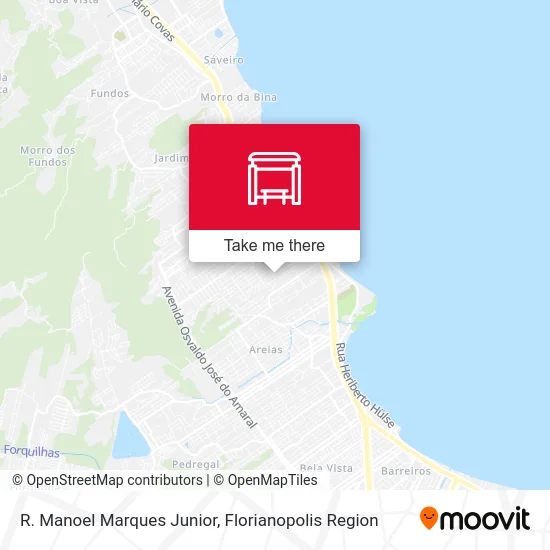 R. Manoel Marques Junior map