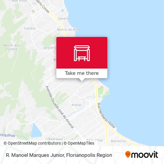 R. Manoel Marques Junior map