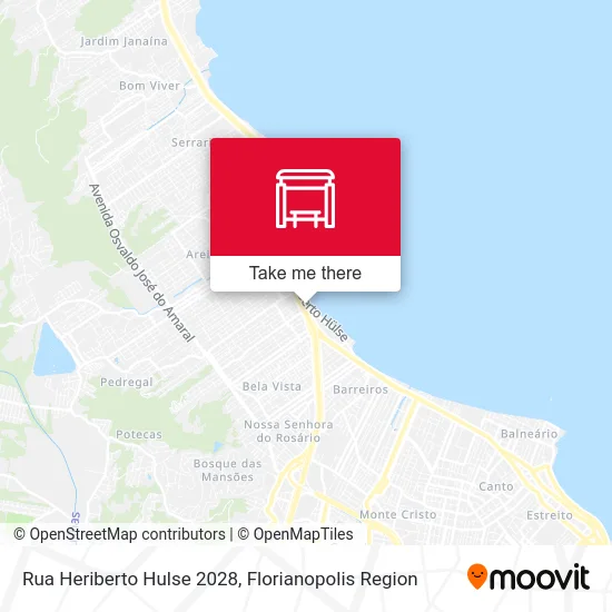 Rua Heriberto Hulse 2028 map