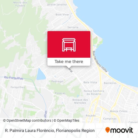 R. Palmira Laura Florêncio map