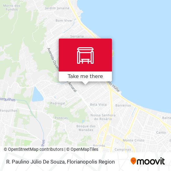 R. Paulino Júlio De Souza map