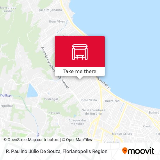 R. Paulino Júlio De Souza map