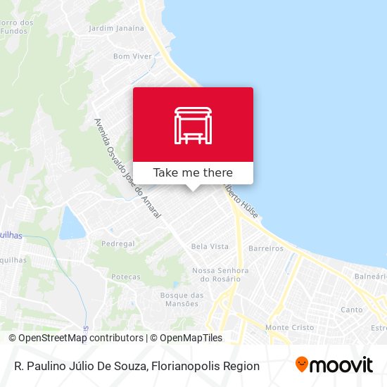 R. Paulino Júlio De Souza map