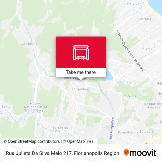 Rua Julieta Da Silva Melo 217 map