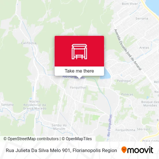 Rua Julieta Da Silva Melo 901 map