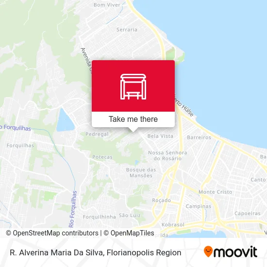 R. Alverina Maria Da Silva map