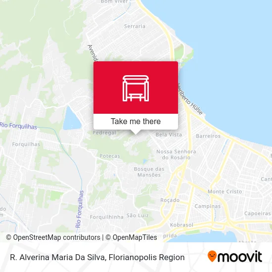 R. Alverina Maria Da Silva map