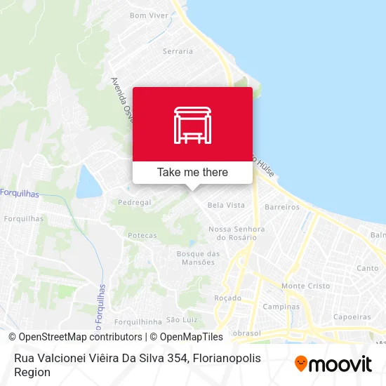 Rua Valcionei Viêira Da Silva 354 map