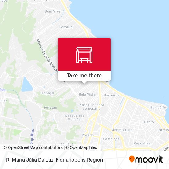 R. Maria Júlia Da Luz map