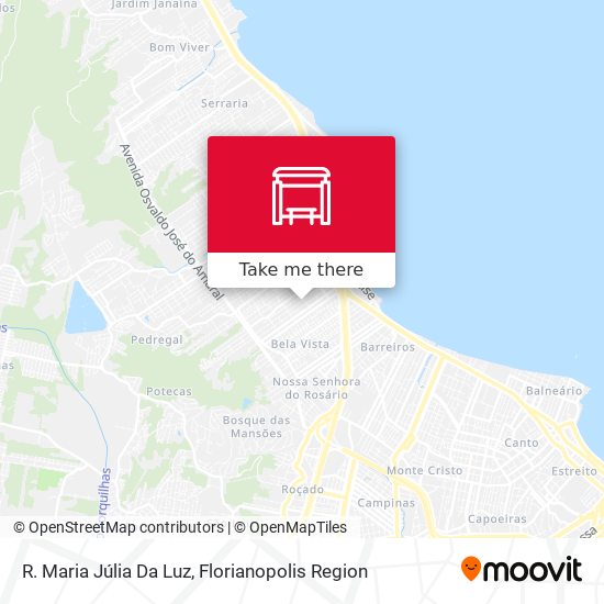 R. Maria Júlia Da Luz map