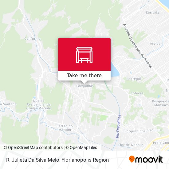 R. Julieta Da Silva Melo map