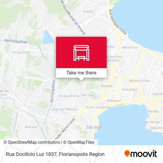 Rua Docilicio Luz 1837 map