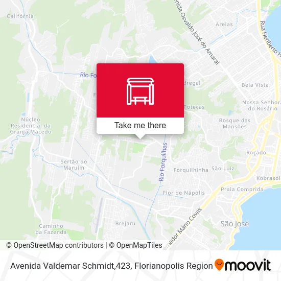 Avenida Valdemar Schmidt,423 map