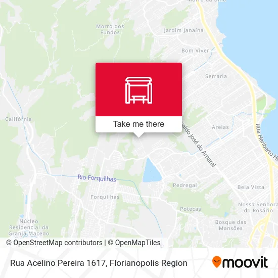 Rua Acelino Pereira 1617 map