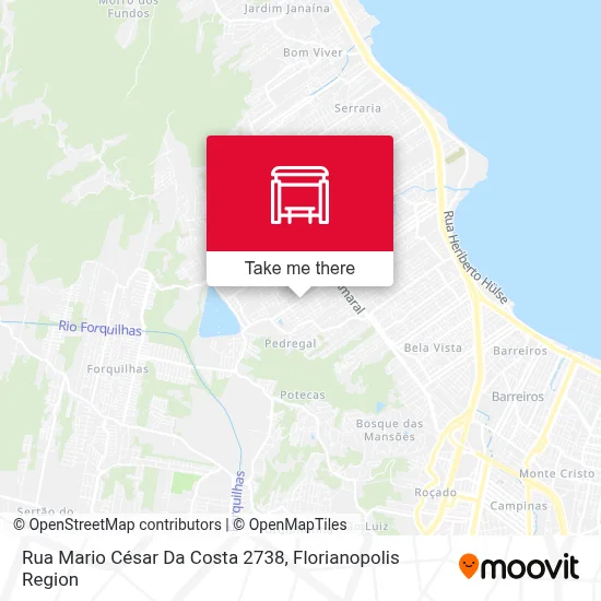 Rua Mario César Da Costa 2738 map