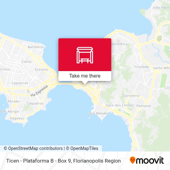 Ticen - Plataforma B - Box 9 map