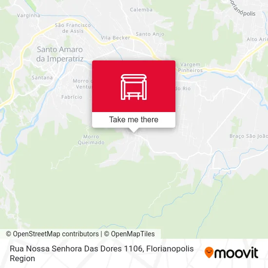 Rua Nossa Senhora Das Dores 1106 map