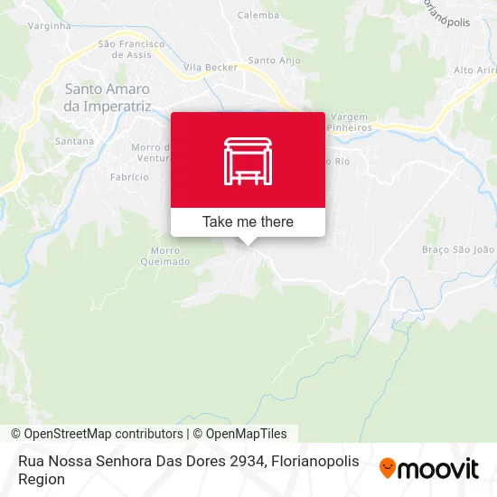 Rua Nossa Senhora Das Dores 2934 map