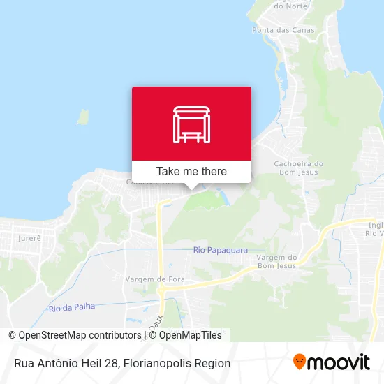 Rua Antônio Heil 28 map