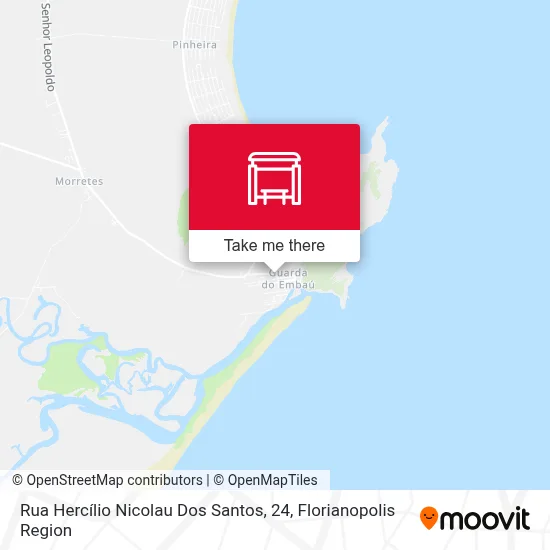 Rua Hercílio Nicolau Dos Santos, 24 map