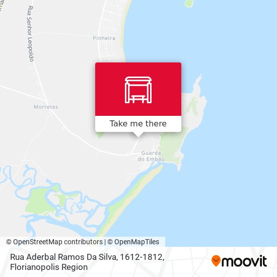 Rua Aderbal Ramos Da Silva, 1612-1812 map