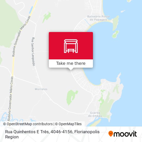 Rua Quinhentos E Três, 4046-4156 map