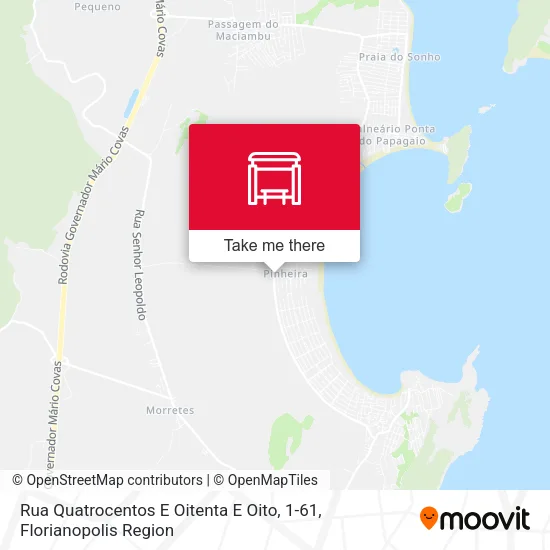 Rua Quatrocentos E Oitenta E Oito, 1-61 map
