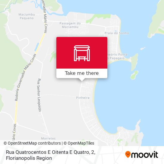 Rua Quatrocentos E Oitenta E Quatro, 2 map